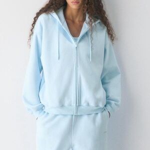 Aritzia Light Blue Hoodie